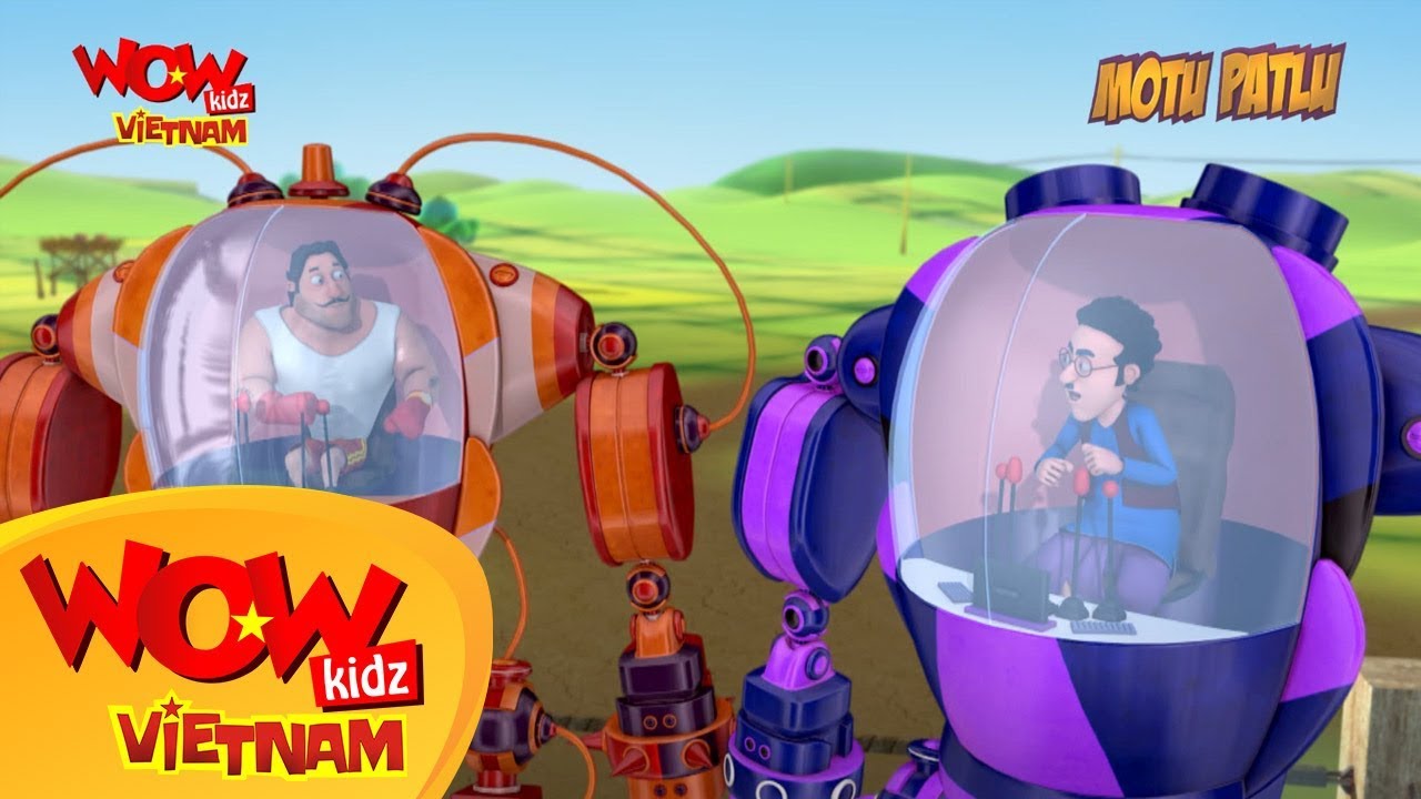 Hai Chàng Ngốc Motu Patlu Tập 194 - Những Con Robot Của Thị Trấn Furfuri - Hoạt Hình Vui Nhộn