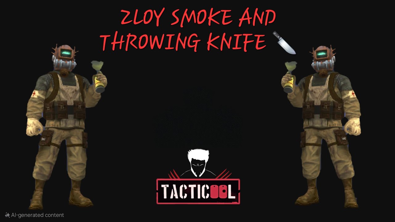 Zloy smoke and throwing knife is a game changer and Charon hunter 😈
