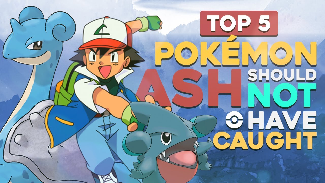 Top 5 Pokemon Ash Should NOT Have Caught and Used (ft. MandJTV Pokevids)