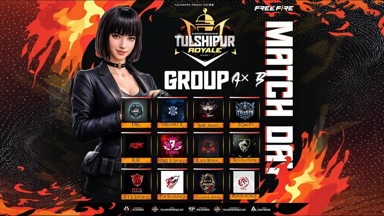 [🔴LIVE] QUARTER FINAL G-A || TULSHIPUR ROYEALE CUP S-2 || ORG BY TRC || SPNSR BY ZX  || PROD BY RTB