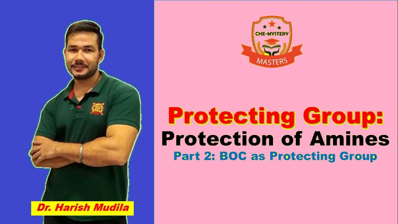 Protection of Amine Part:2 || Protecting Group || In Hindi ||