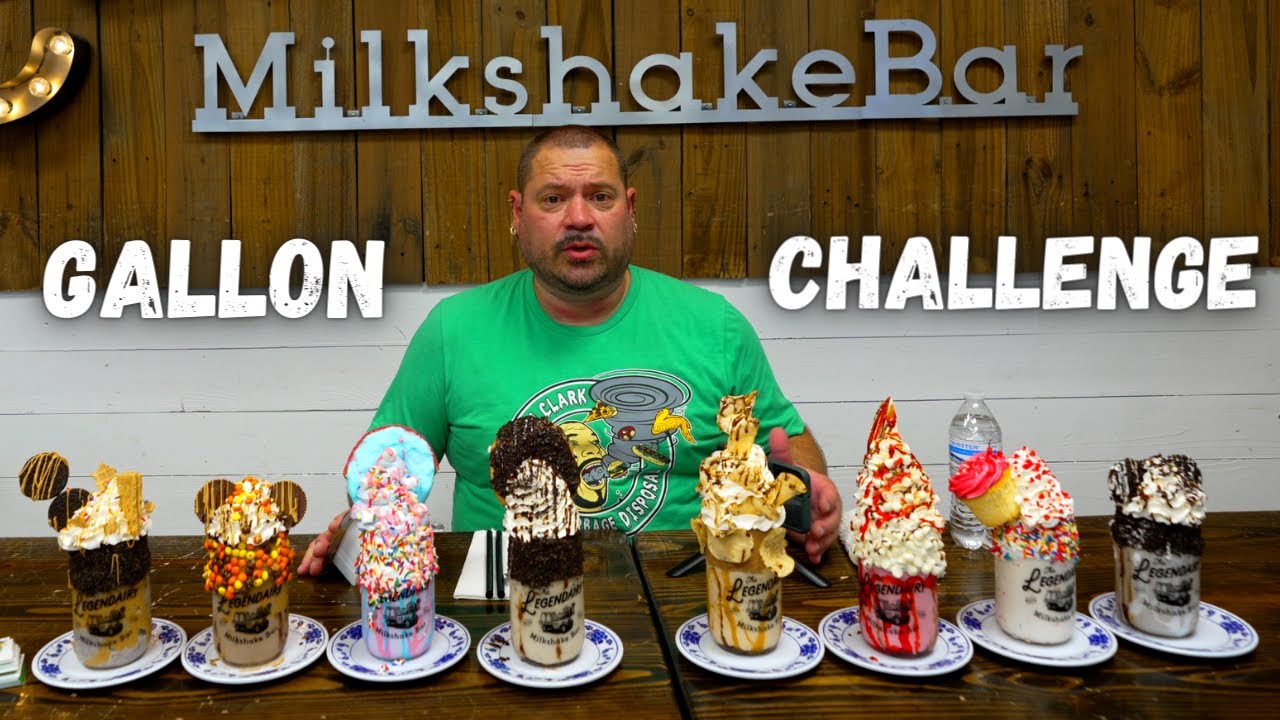 The Legendairy Milkshake Bar Gallon Challenge