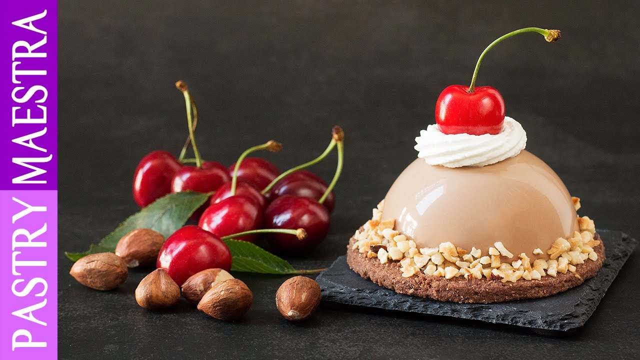 Chocolate and Cherry Half Spheres | Pastry Maestra