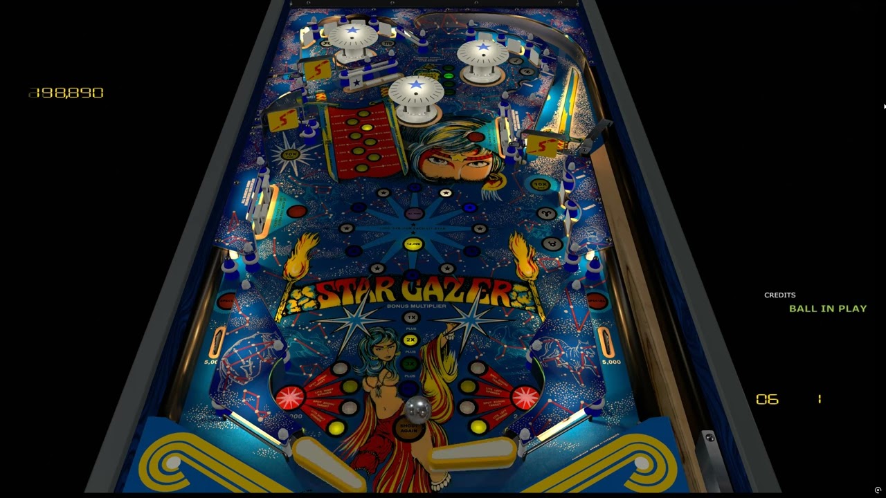 Star Gazer (1980) - Uncle Paulie - Visual Pinball X / VPX