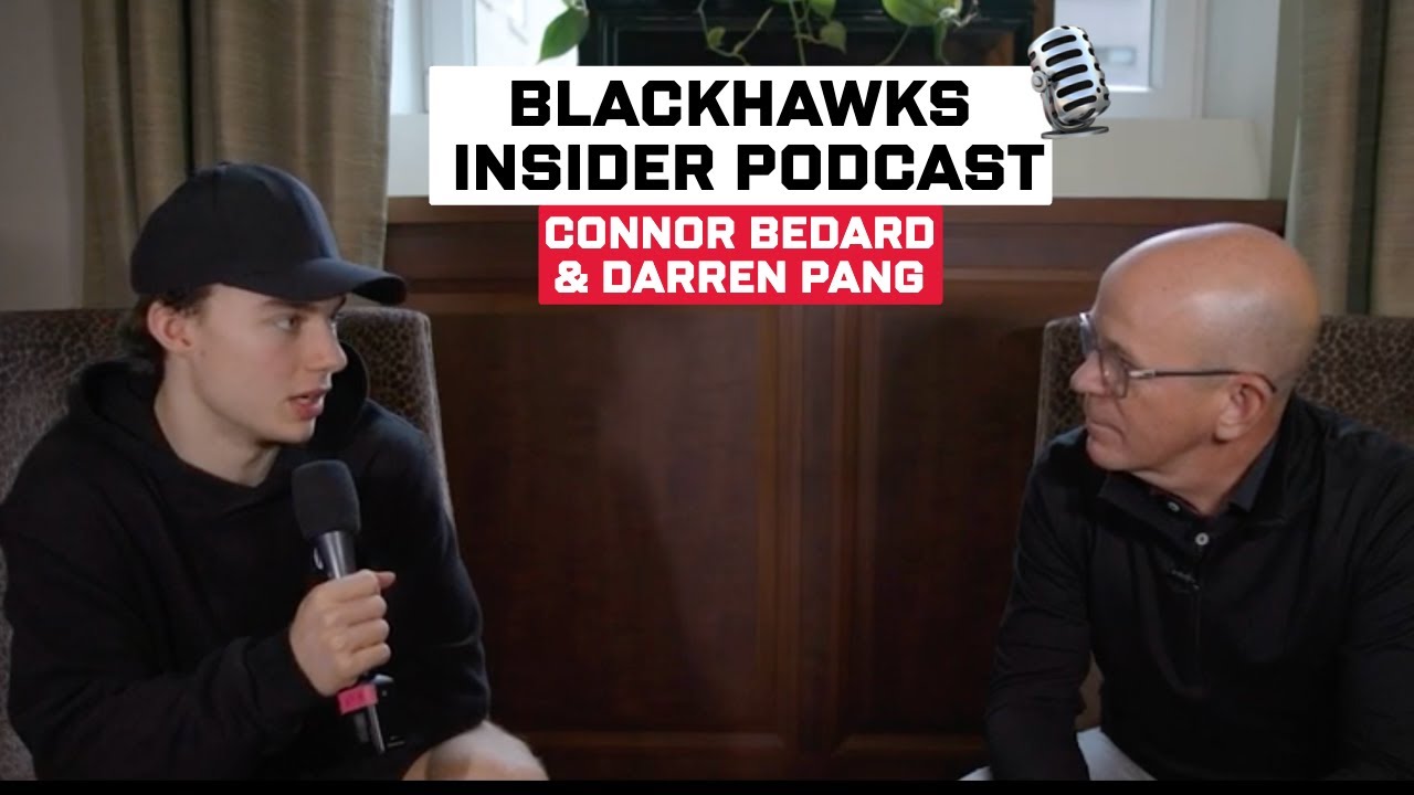 Connor Bedard talks about adjusting to the team, family and more | Blackhawks Insider Podcast