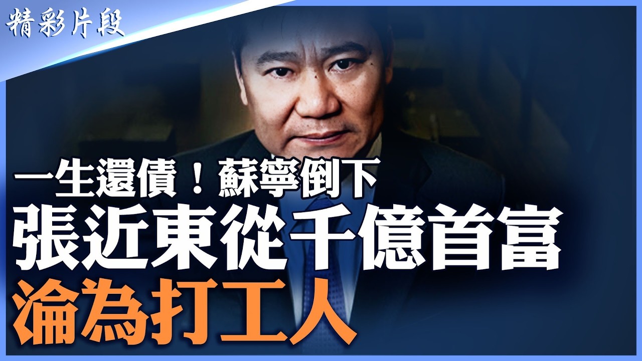 2300億債務全面爆雷！張近東資產清零背後：錯判時代｜千億首富一夜歸零｜全家資產被清空！｜【#精英論壇】 #精彩片段 #張近東 #爆雷