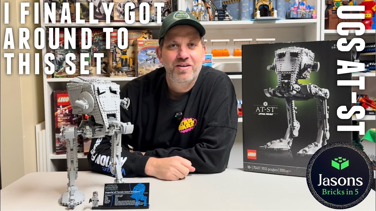 Последний набор Lego UCS за 200 долларов? Набор Star Wars AT-ST 75417.