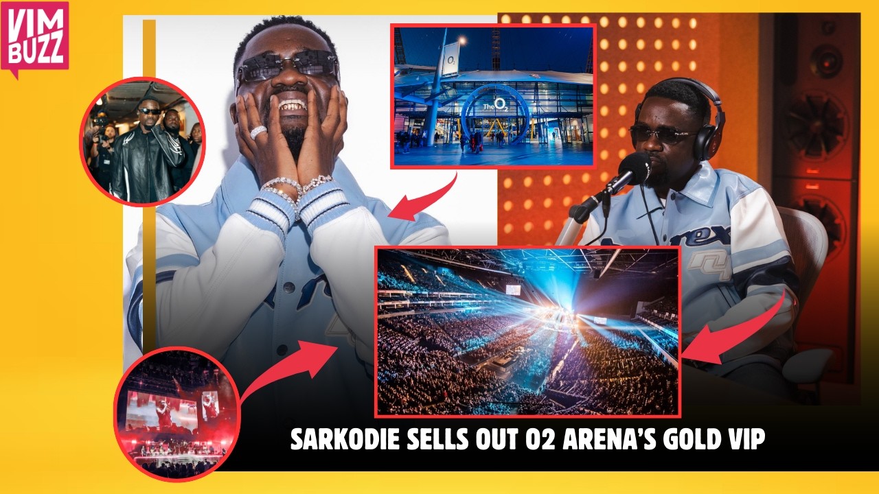 Sarkodie’s Gold VIP Tickets Sells Out Within Hours For His 20,000 O2 Arena's Rapperholic UK Concert