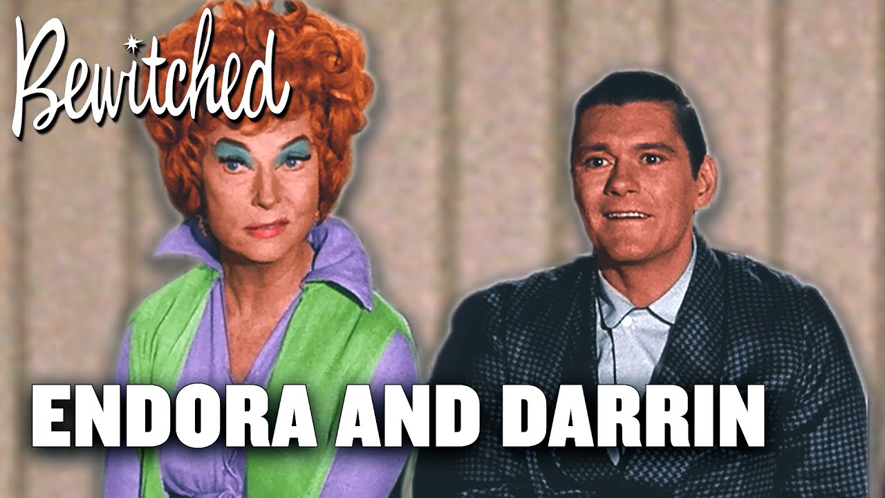 Endora Actually Being Nice To Darrin | Compilation I Bewitched