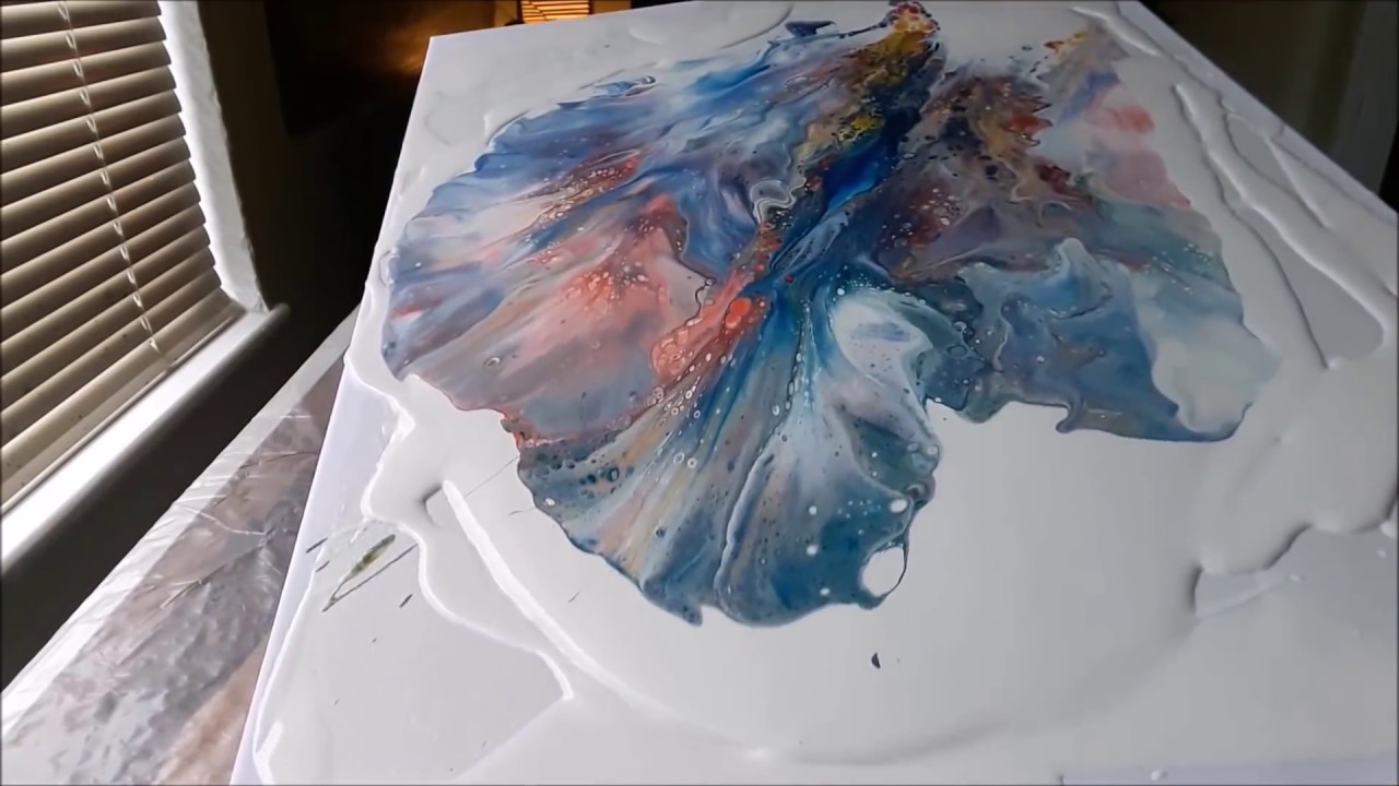 Acrylic Fluid Pouring 