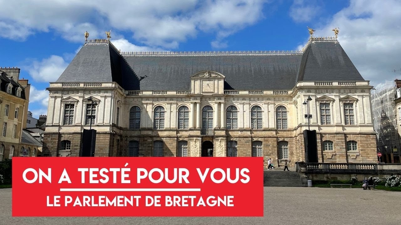 On a testé pour vous... le plus célèbre monument rennais, le Parlement de Bretagne 🏛️