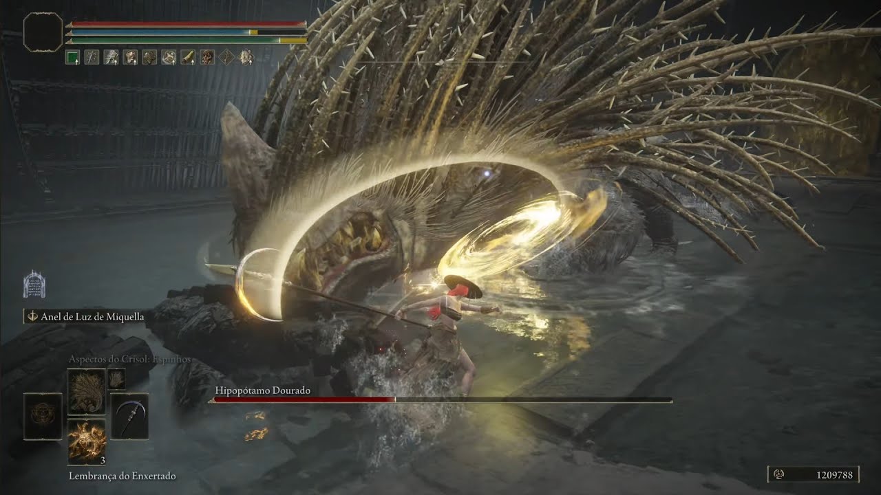 Elden Ring - Hipopótamo Dourado / No Cheese / Gameplay Exótica