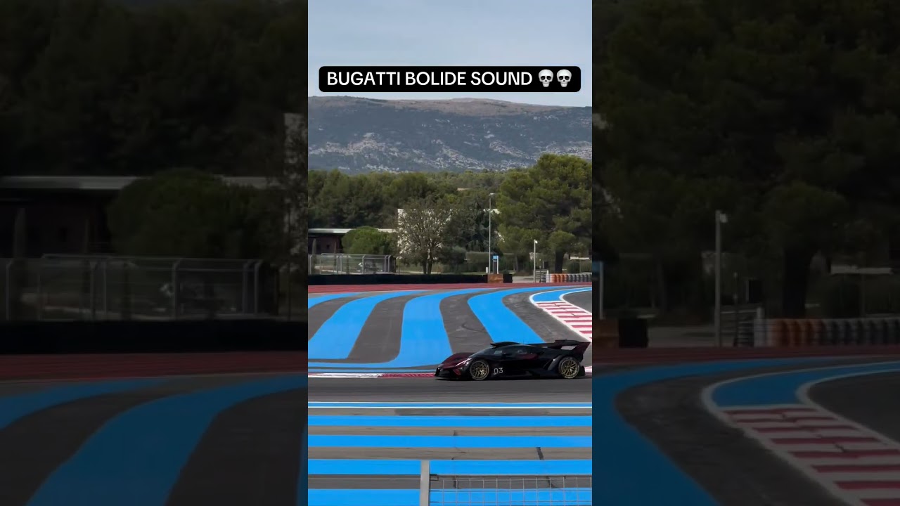 Bugatti Bolide Pure Sound &ndash; INSANE W16 Roar 🔥 #shorts #bugatti #bolide #w16engine
