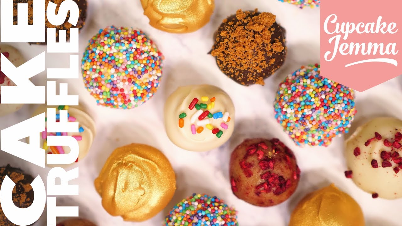 Cake Truffles, Cake Balls, Cake Pops! Recipe & Tutorial | Cupcake Jemma