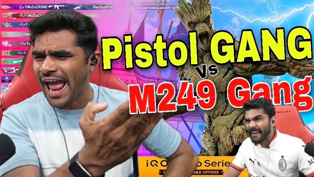 Shreeman Legend 4 Vs 4 Full Frustrated Moment || Shreeman Legend Bgmi Only Aggressive Gameplay 