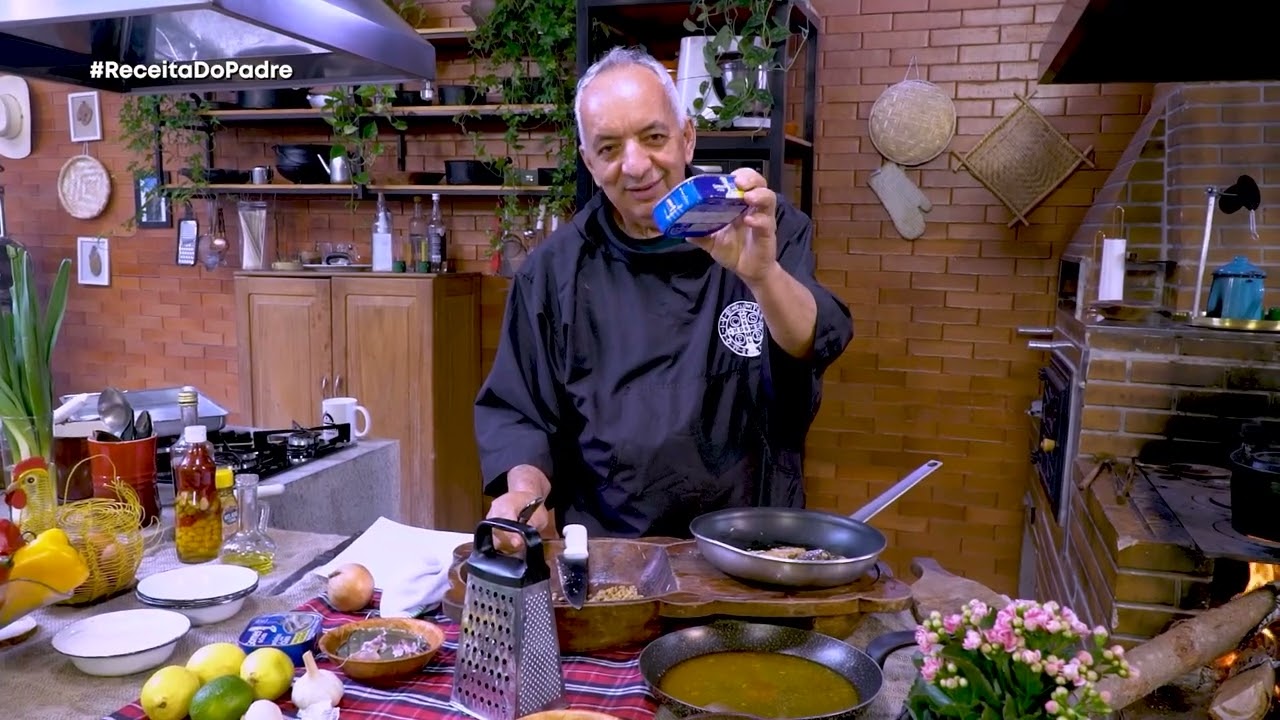 Receita do Padre | Sardinha com ervas e azeite - 25/02/2026