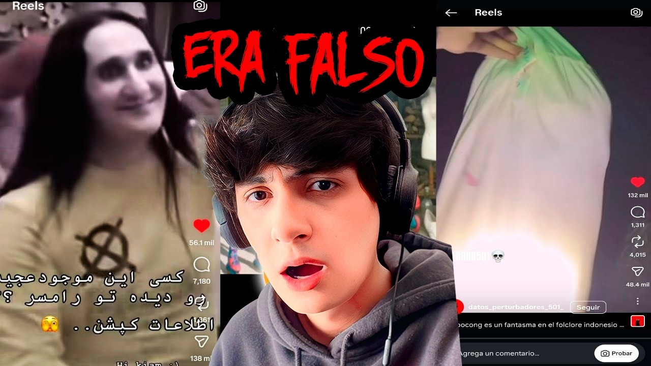 Desmintiendo Videos De Terror En Instagram Reels 💀 #3