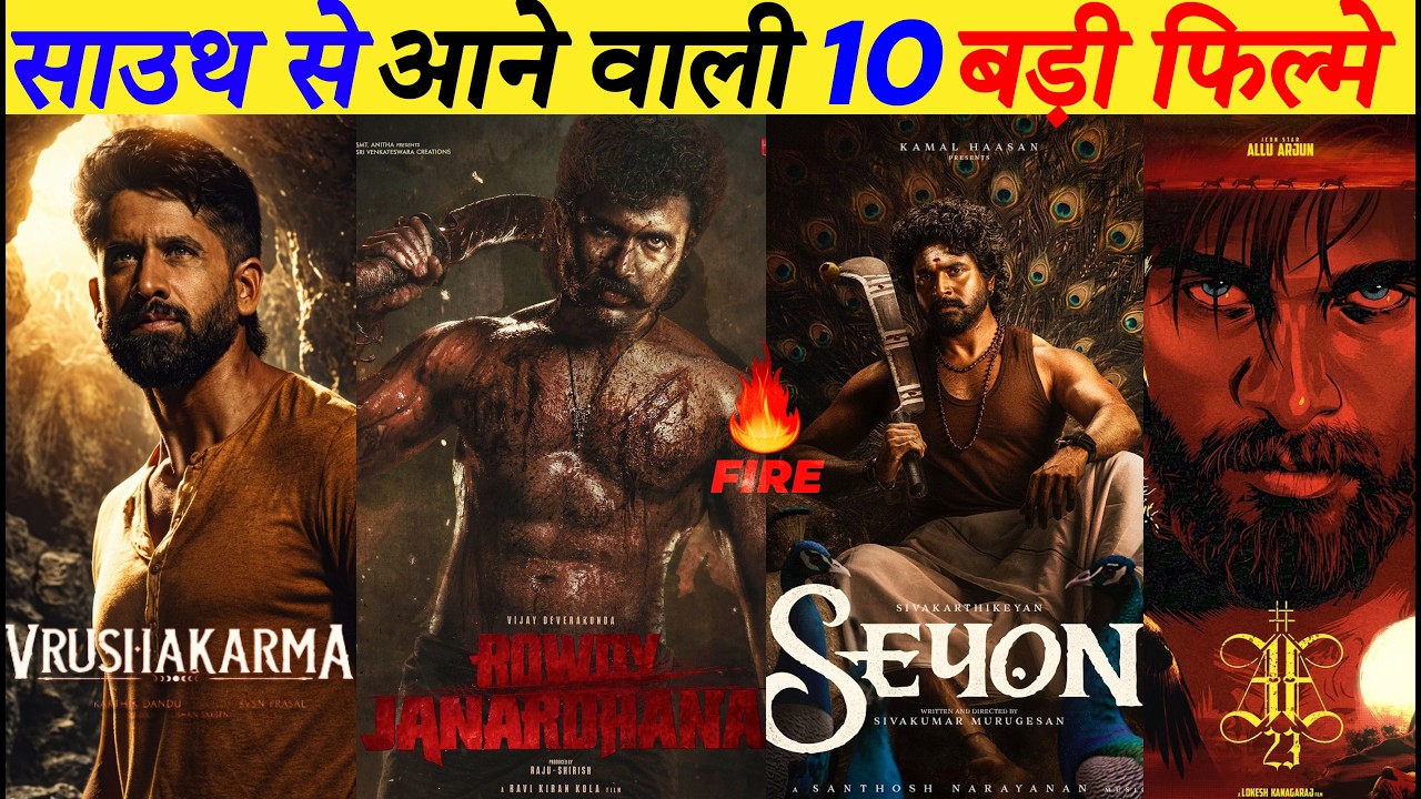 Top 10 Upcoming South Indian Movies 2026 - 2027 | Upcoming South Pan Indian Movies