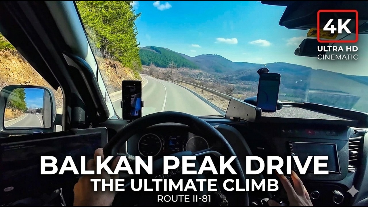 Crossing the Balkans: The Deadly Curves of Petrohan (II-81) | 4K Truck POV