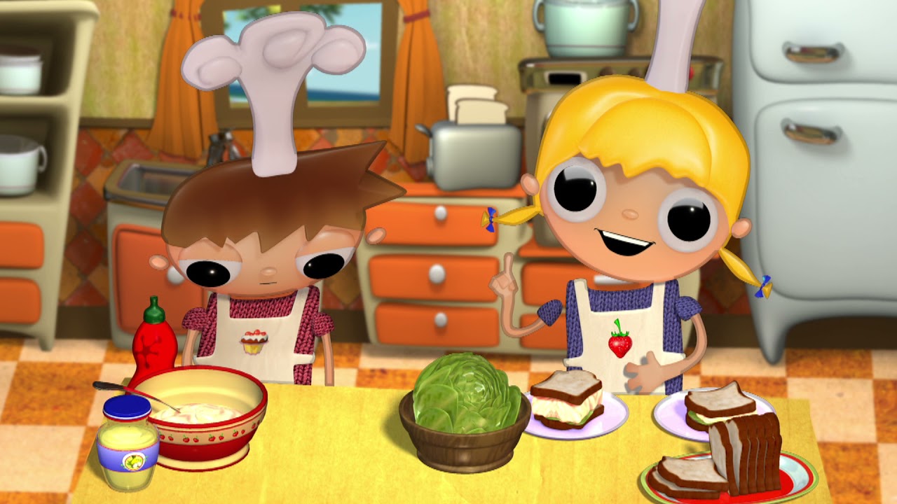 Telmo e Tula - Panino Al Granchio - Disegni per bambini 09