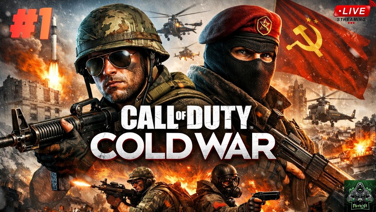Call of Duty: Black Ops Cold War | பனிப்போர் | PC LIVE🔴| #part1 | #callofdutyblackopscoldwar #tamil