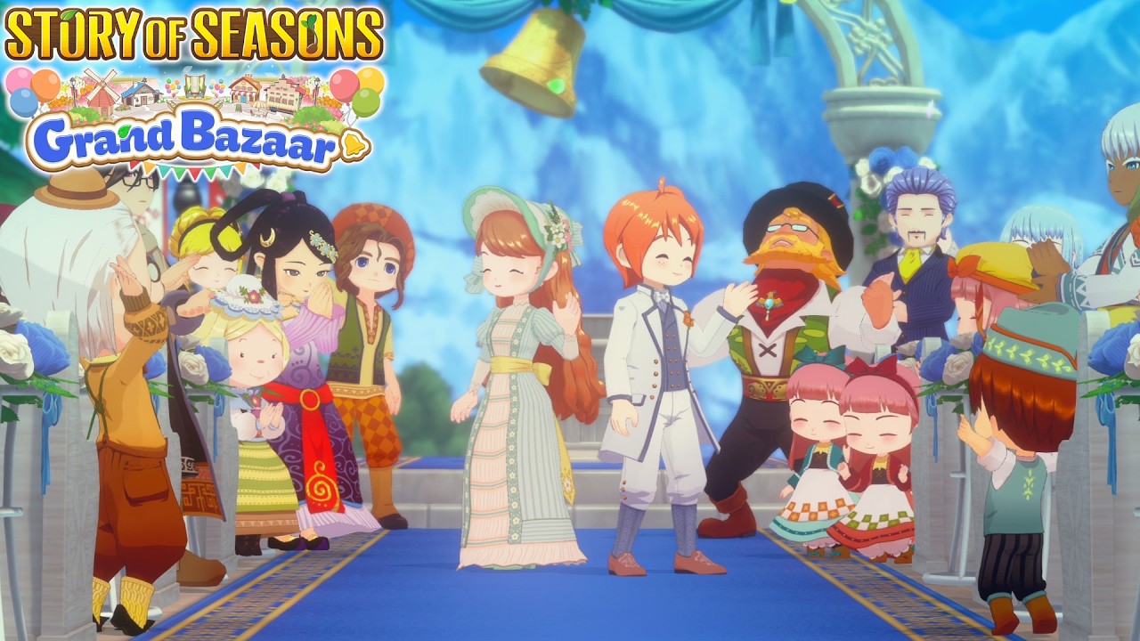 Cutscene Melamar & Menikah Sophie - Story of Seasons : Grand Bazaar
