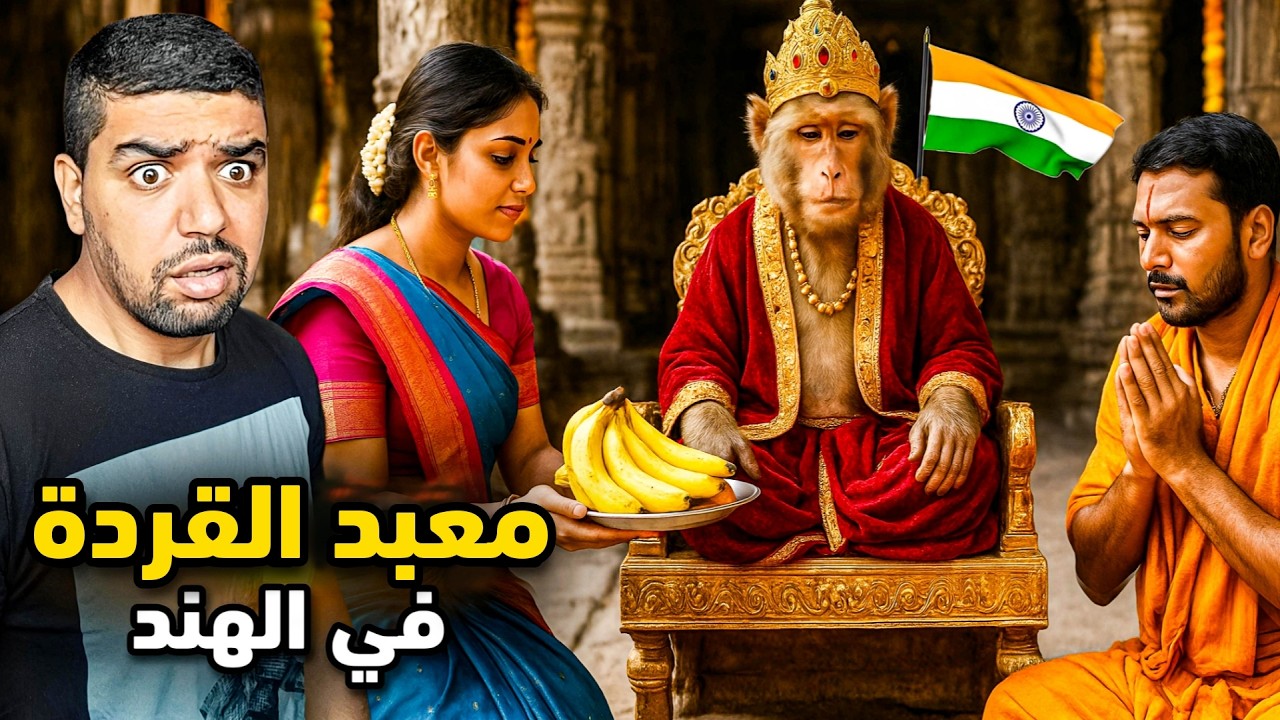 اكتشفت حقيقة عبادة القردة في الهند 🇮🇳 أغرب المعتقدات في العالم