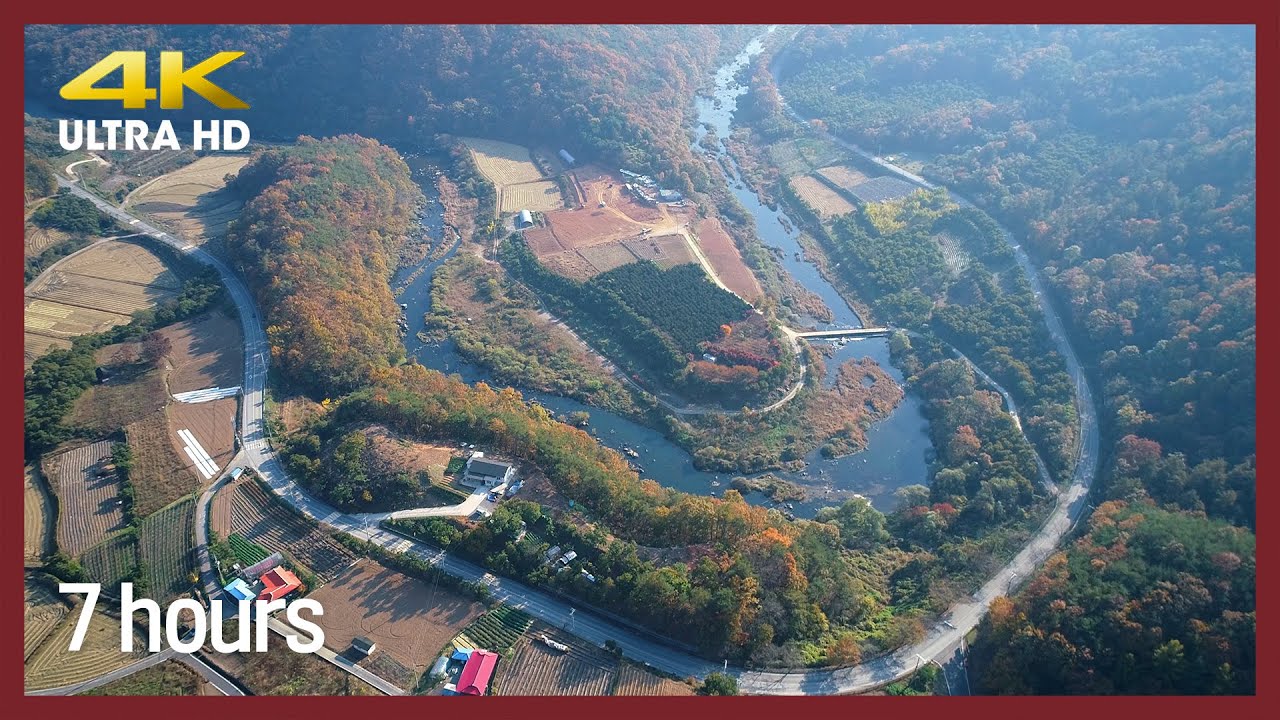 Nature Sound - Jicheongugok Valley, Chilgap reservoir #ASMR #Sleep #Rest [7 hours]