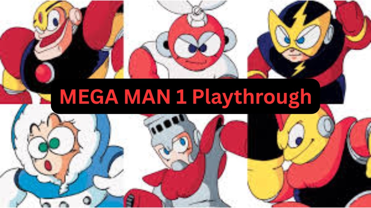 MEGA MAN 1 Full Playthrough