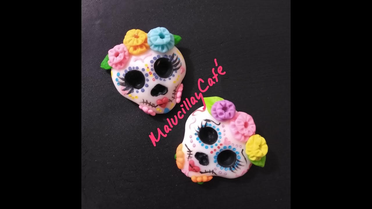 CATRINAS EN PORCELANA PASO A PASO