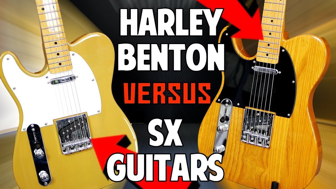 Harley Benton TE-52 Telecaster vs SX VTG Series Telecaster (The Battle!)