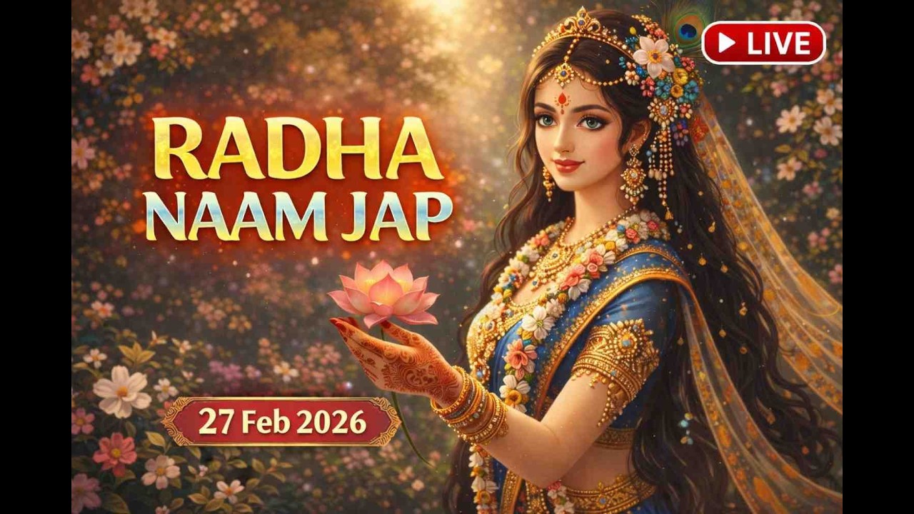 RADHA RADHA NAAM JAP | 27 FEB 2026 | RASAVNI DHARA