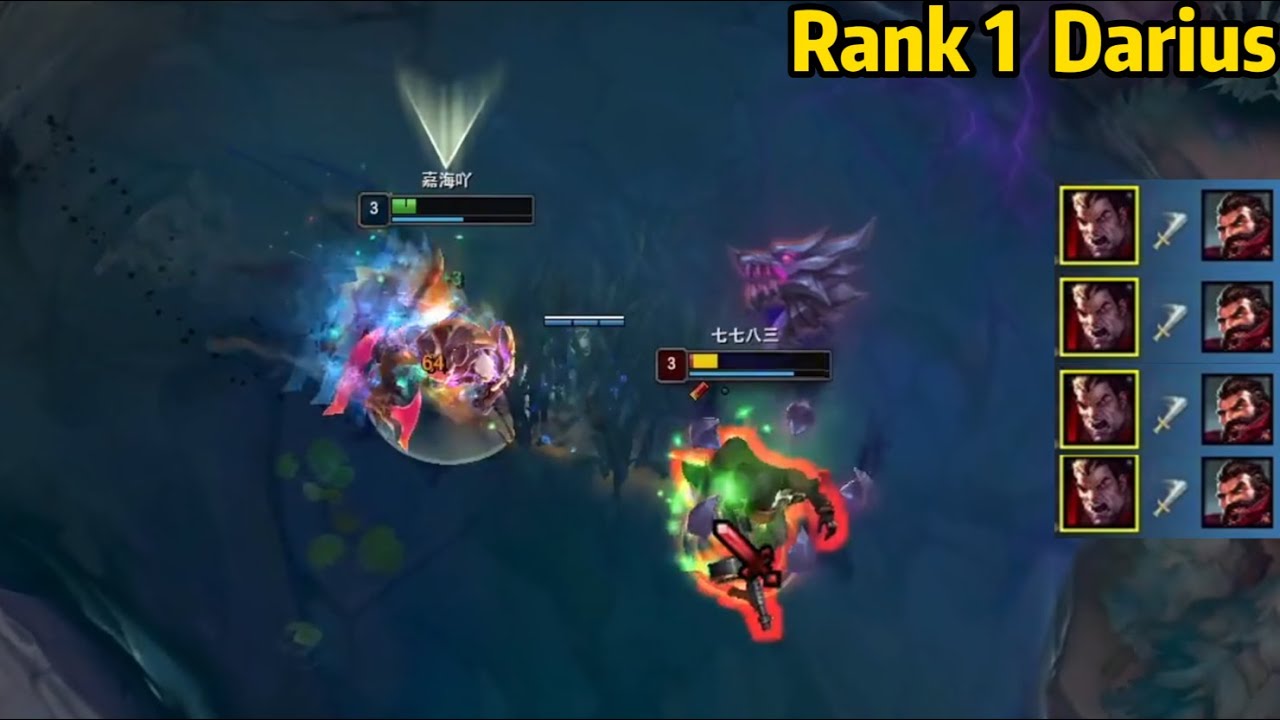 Rank 1 Darius: He Makes a Graves Top Look Like AI