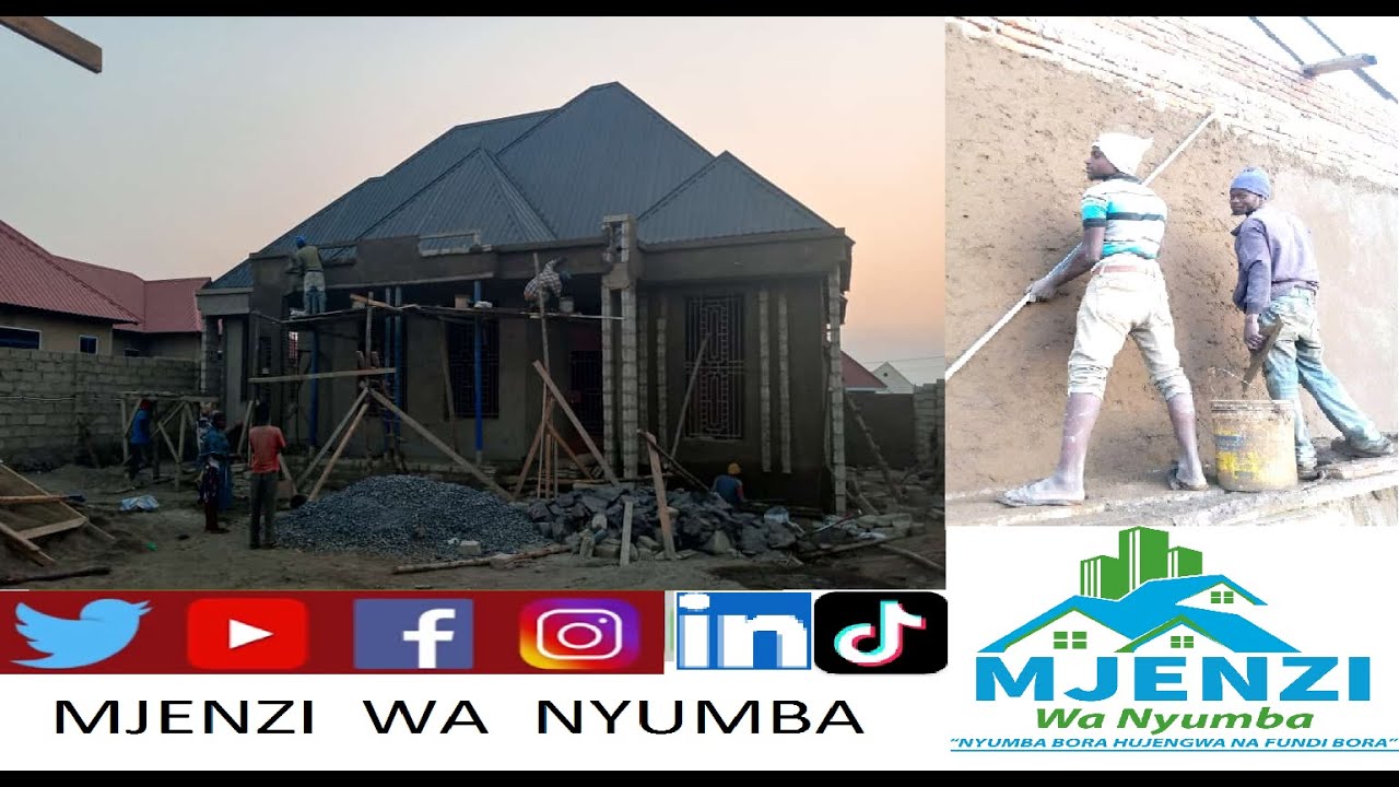 MJENZI WA NYUMBA  Ili kupiga Plasta imara na ya kudumu kwa muda mrefu tumia ration hii ya kitaalam