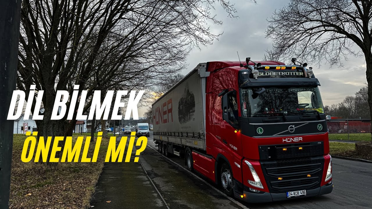 TIR ŞÖFÖRÜ YABANCI DİL BİLMELİ Mİ?/ ALMANYA YÜK BOŞALTMA