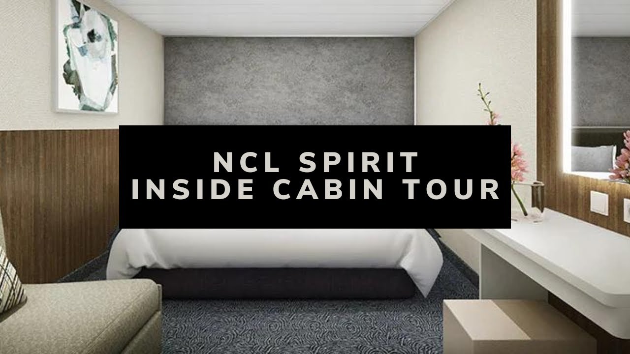 NCL SPIRIT INSIDE CABIN Quick Tour  🎥