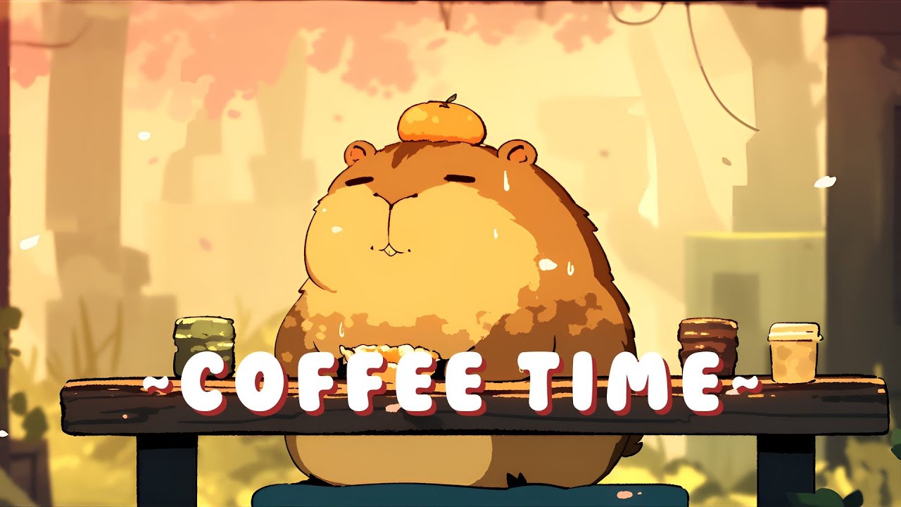 Lofi Capybara Radio - Chill Study Music Mix ~ Gentle Feelings ~ 📚 🎵
