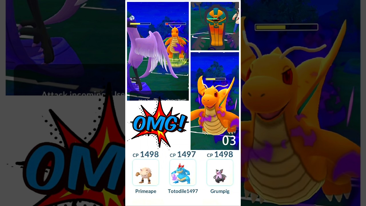 Shadow 🌀 Feraligatr 🌊 Grumpig 🌀 Primeape 💥 || 