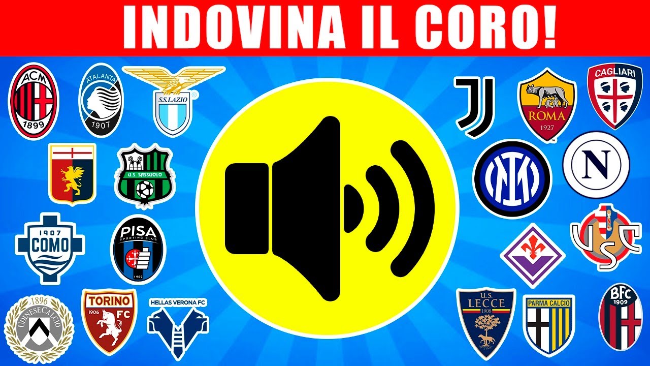 ⭐ Indovina la squadra dal coro dei tifosi! Serie A – Calcio Quiz ⚽🔊