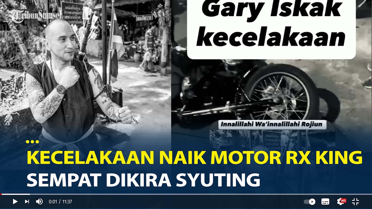 Kronologi Gary Iskak Kecelakaan Naik Motor RX King hingga Meninggal Dunia, Sempat Dikira Syuting