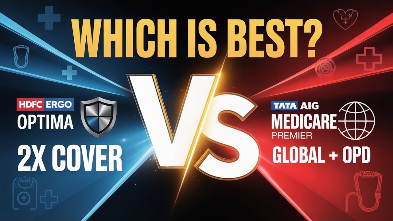 HDFC Ergo Optima Secure vs Tata AIG Medicare Premier - Detailed Comparison 2025 (Tamil)