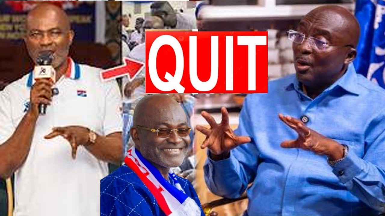 Ken Agyapong brief NPP on quiting party! Bawumia team pushing Ken Agyapong to visit Bawumia!