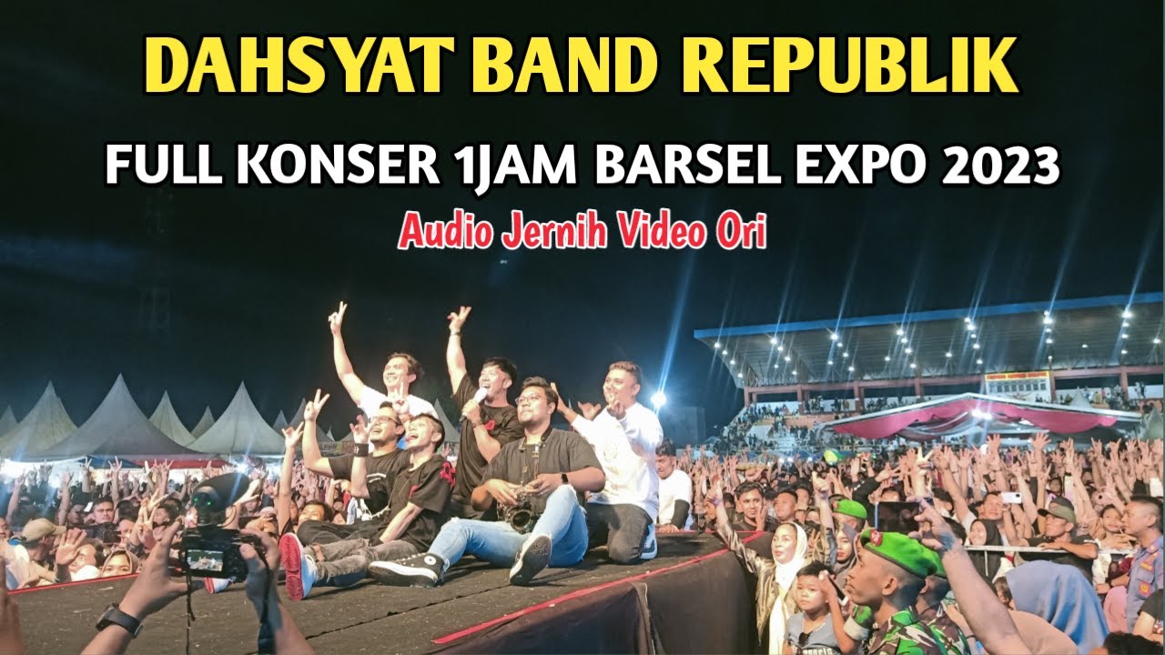 FULL 1JAM KONSER DAHSYAT RURI BAND REPVBLIK - PENONTON HISTERIS | BARSEL EXPO 2023, BARITO-SELATAN