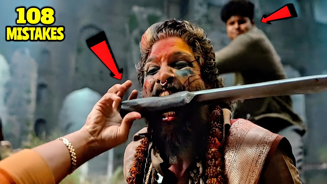 108 Mistakes In PUSHPA 2 Movie! [PART - 2]
