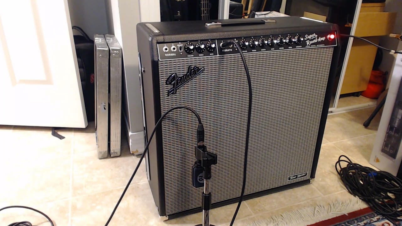 Super Reverb TM demo, R8 Les Paul