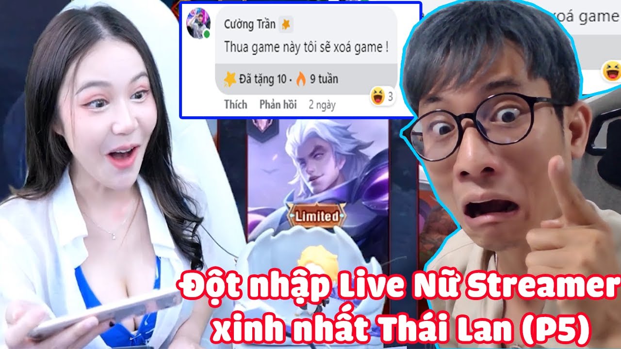 Đột nhập Live Nữ Streamer xinh nhất Thái Lan và cái kết Phần 5