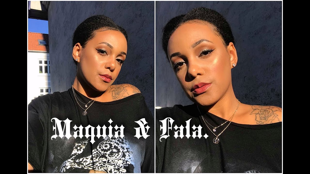 MAQUIA & FALA USANDO PRODUTOS NACIONAIS 🌹 |ｊｏｙｃｅ  ｃａｒｔｅｒ |