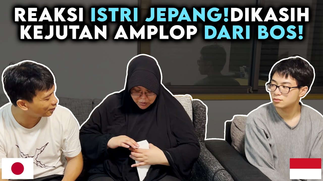 Nggak sangka di kasih hadiah amplop dari BOS tempat Tomo Kerja