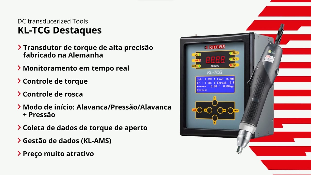Kilews - O Controlador KL-TCG: Sistema de Controle de Torque de Alta Precis&atilde;o Industria