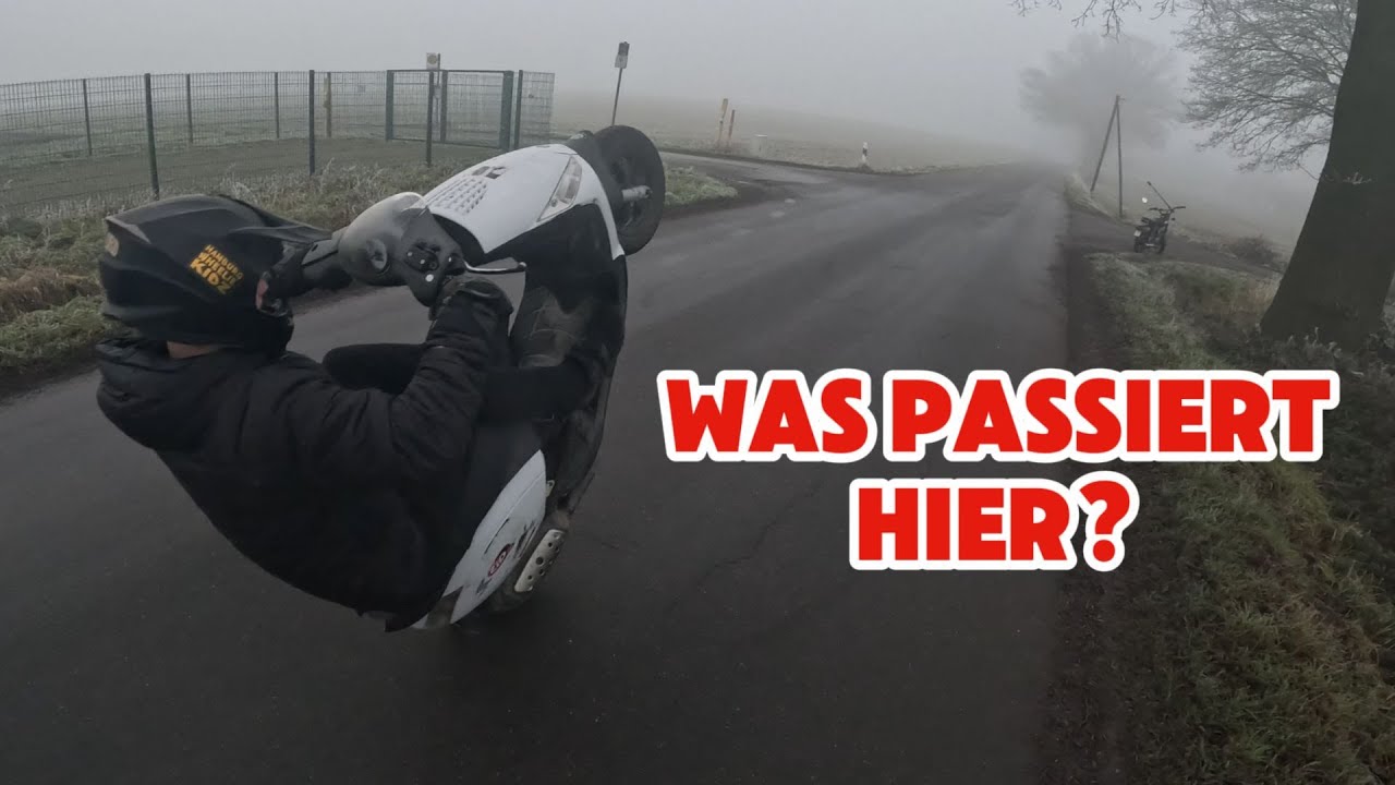 Piaggio Zip f&uuml;r nur 20&euro; | Klappt ein Sozius Wheelie?